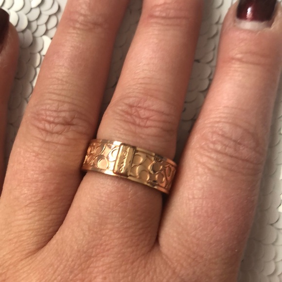 Coach Jewelry - Rose gold tone COACH ring